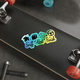 non breed scent Holographic Die-cut Stickers