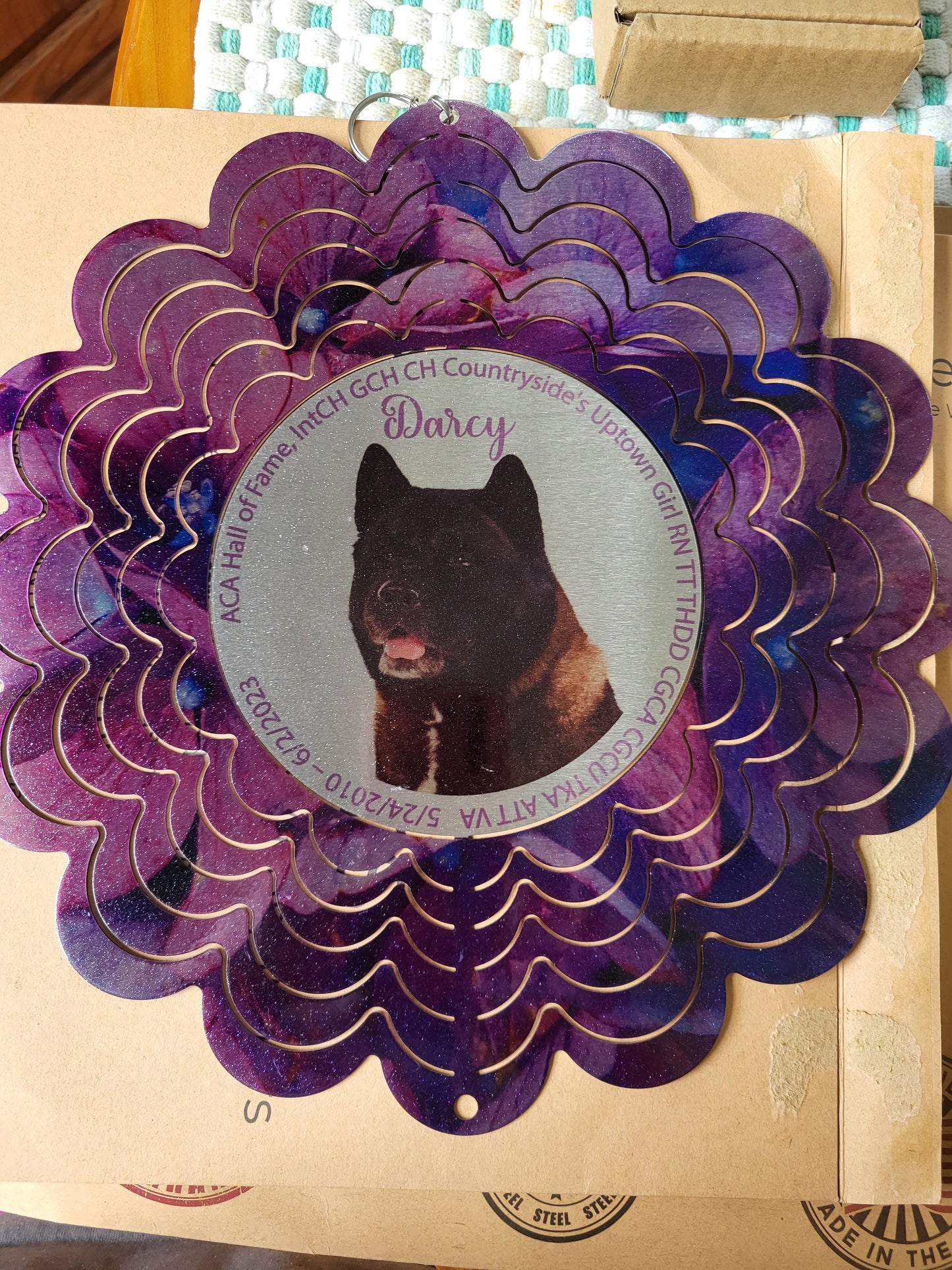 Custom Photo Wind Spinner