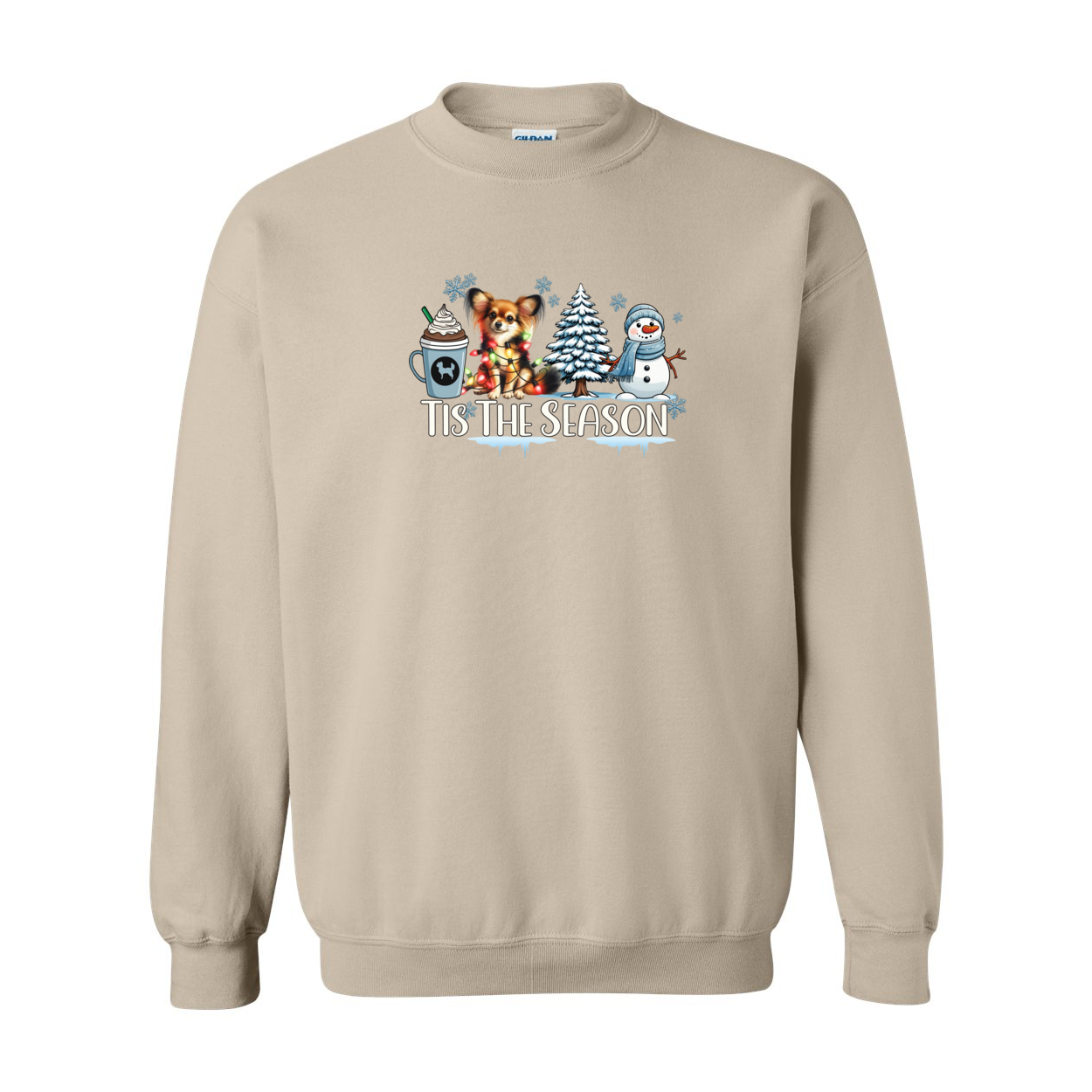 Russian Toy Tis The Season Winter Heavy Blend Crewneck Sweatshirt