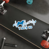 Akita Tally Ho Die-Cut Stickers
