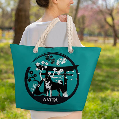 Custom Hemp Rope Tote Bag
