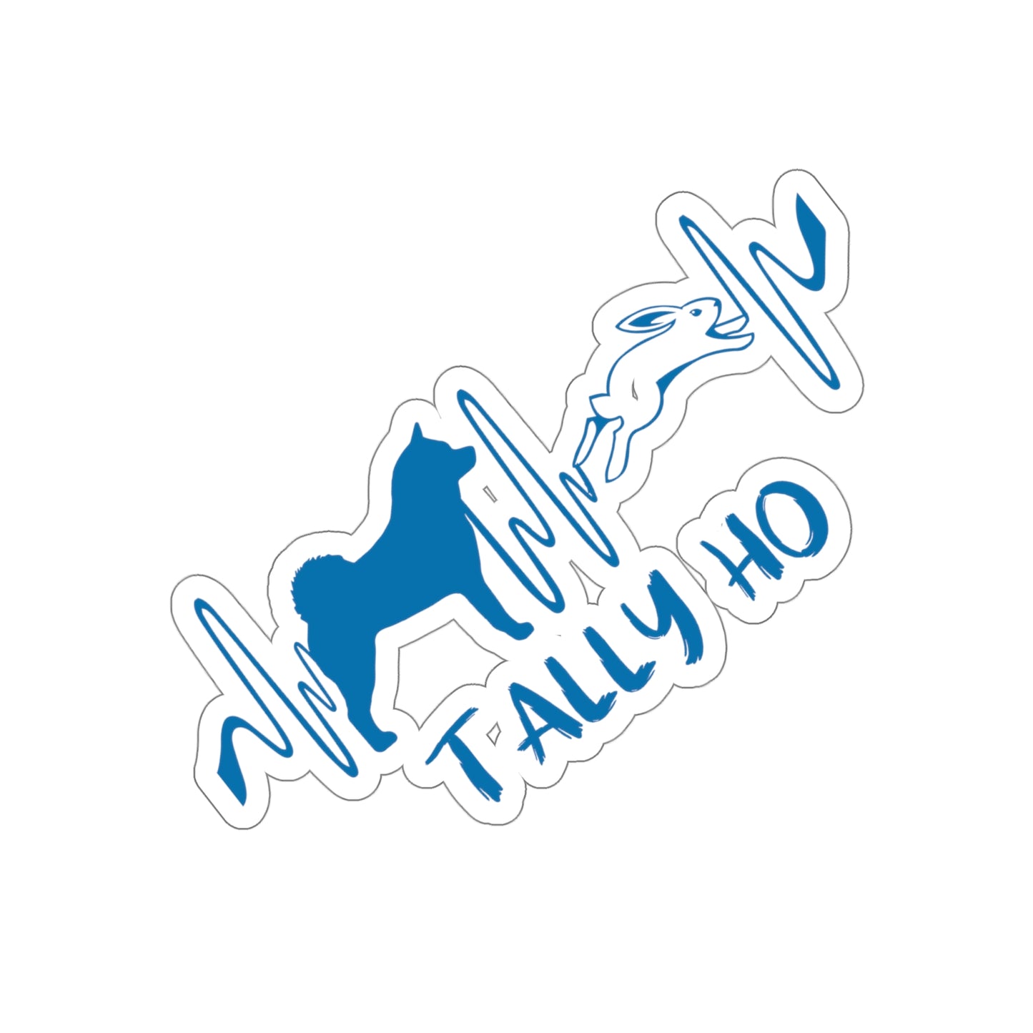 Akita Tally Ho Die-Cut Stickers