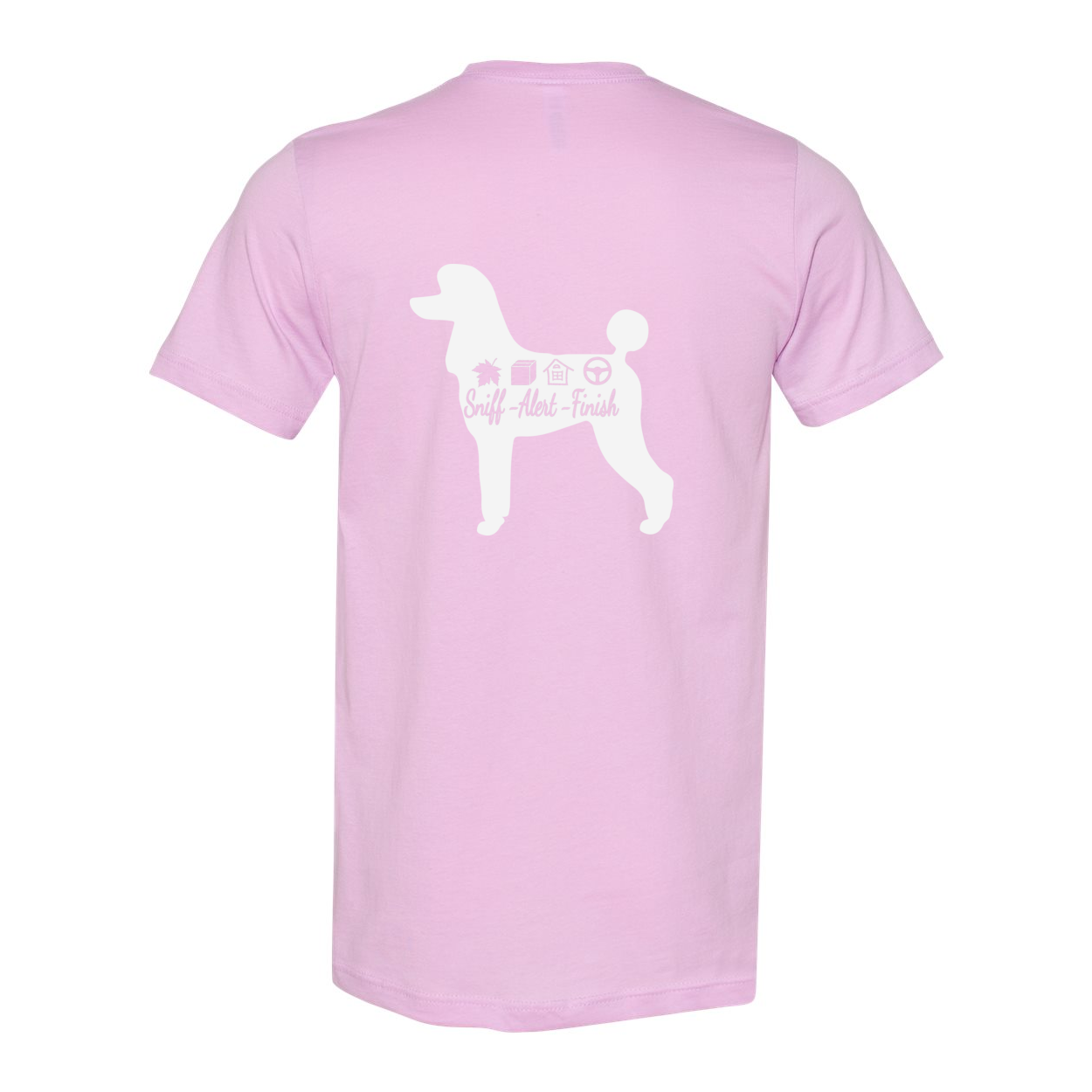 Scent Poodle 2 F/B Unisex Short Sleeve Jersey Tee