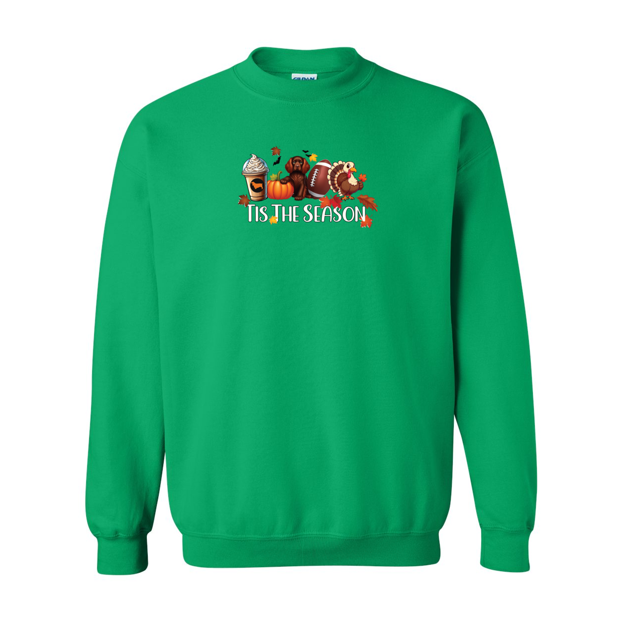 Sussex Tis The Season Fall Heavy Blend Crewneck Sweatshirt