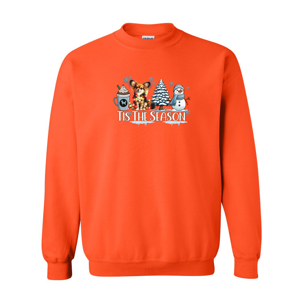 Russian Toy Tis The Season Winter Heavy Blend Crewneck Sweatshirt