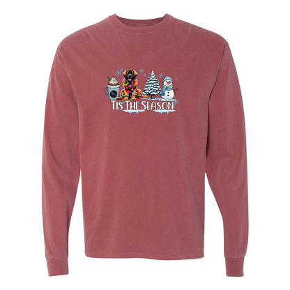 Leonberger Tis The Season Winter Long Sleeve T-Shirt