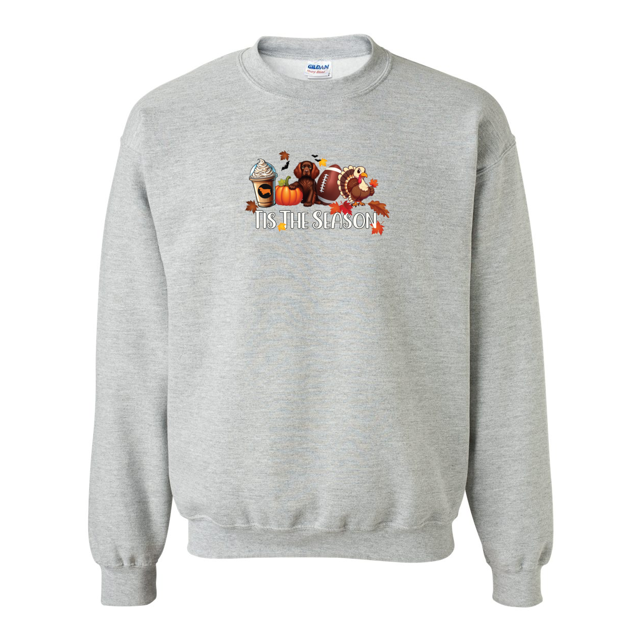 Sussex Tis The Season Fall Heavy Blend Crewneck Sweatshirt