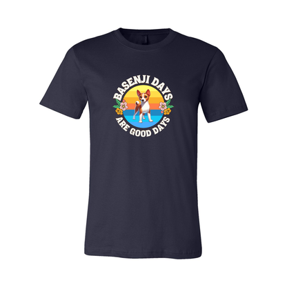 Basenji Days Are Good Days SS T-shirt