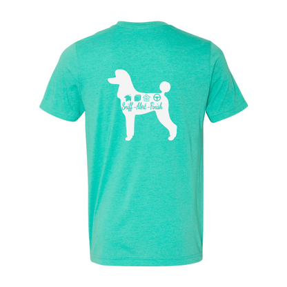 Scent Poodle 2 F/B Unisex Short Sleeve Jersey Tee