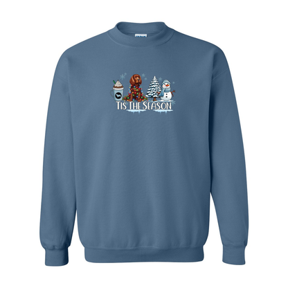 Sussex Tis The Season Winter Heavy Blend Crewneck Sweatshirt