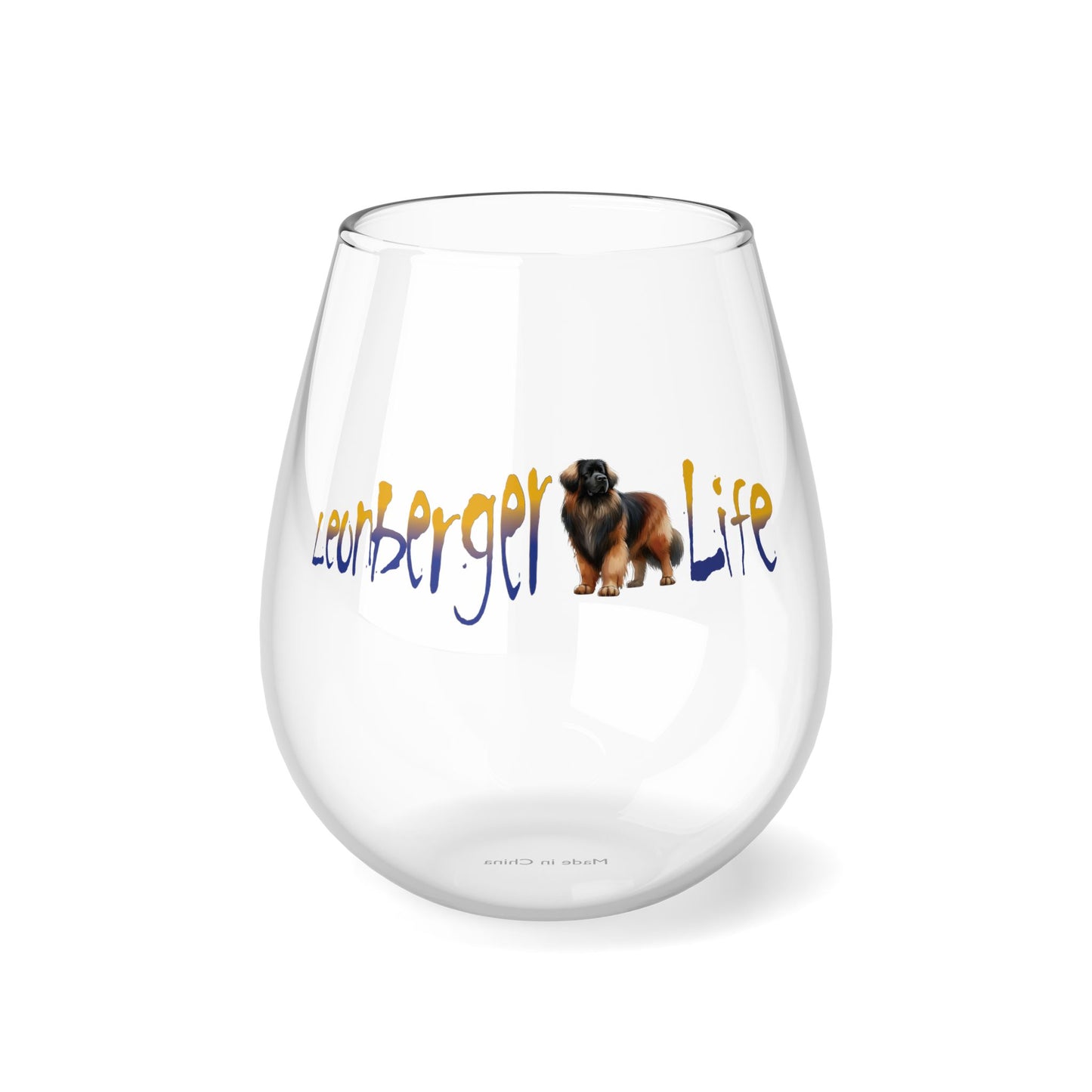 Custom Stemless Wine Glass, 11.75oz