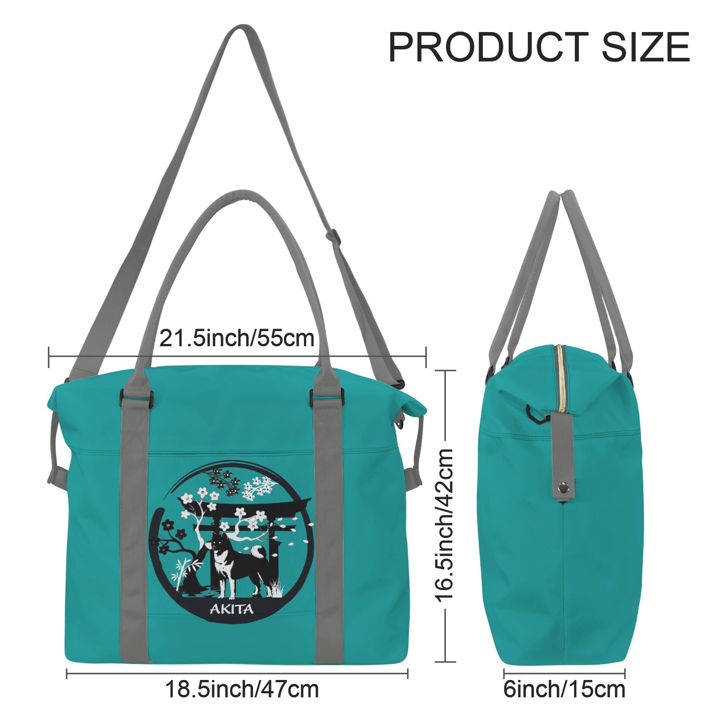 Custom Ultra-Large Capacity Duffle Bag (Model 1715)