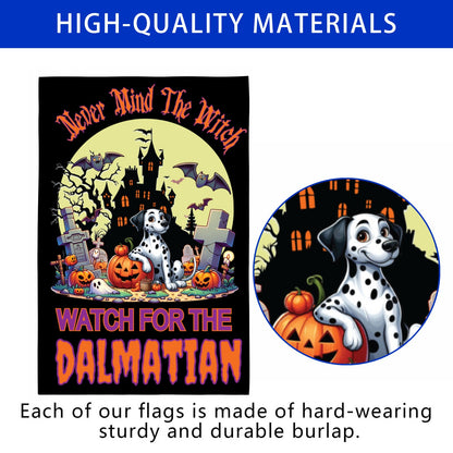 Halloween Non-Sporting Breed Garden Flags