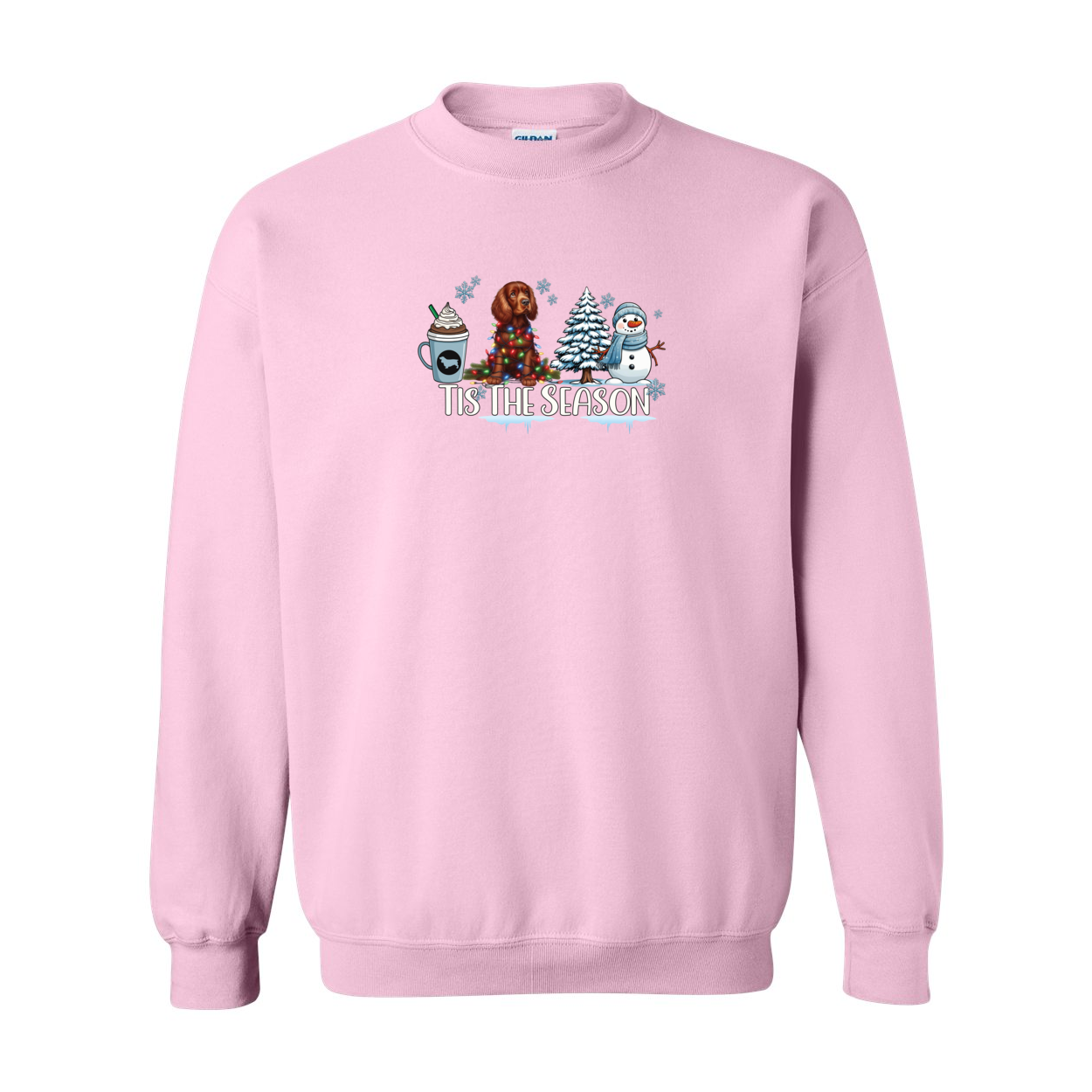 Sussex Tis The Season Winter Heavy Blend Crewneck Sweatshirt