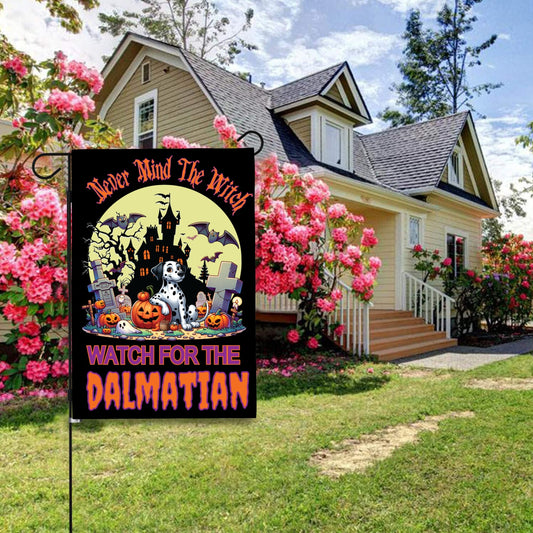 Halloween Non-Sporting Breed Garden Flags