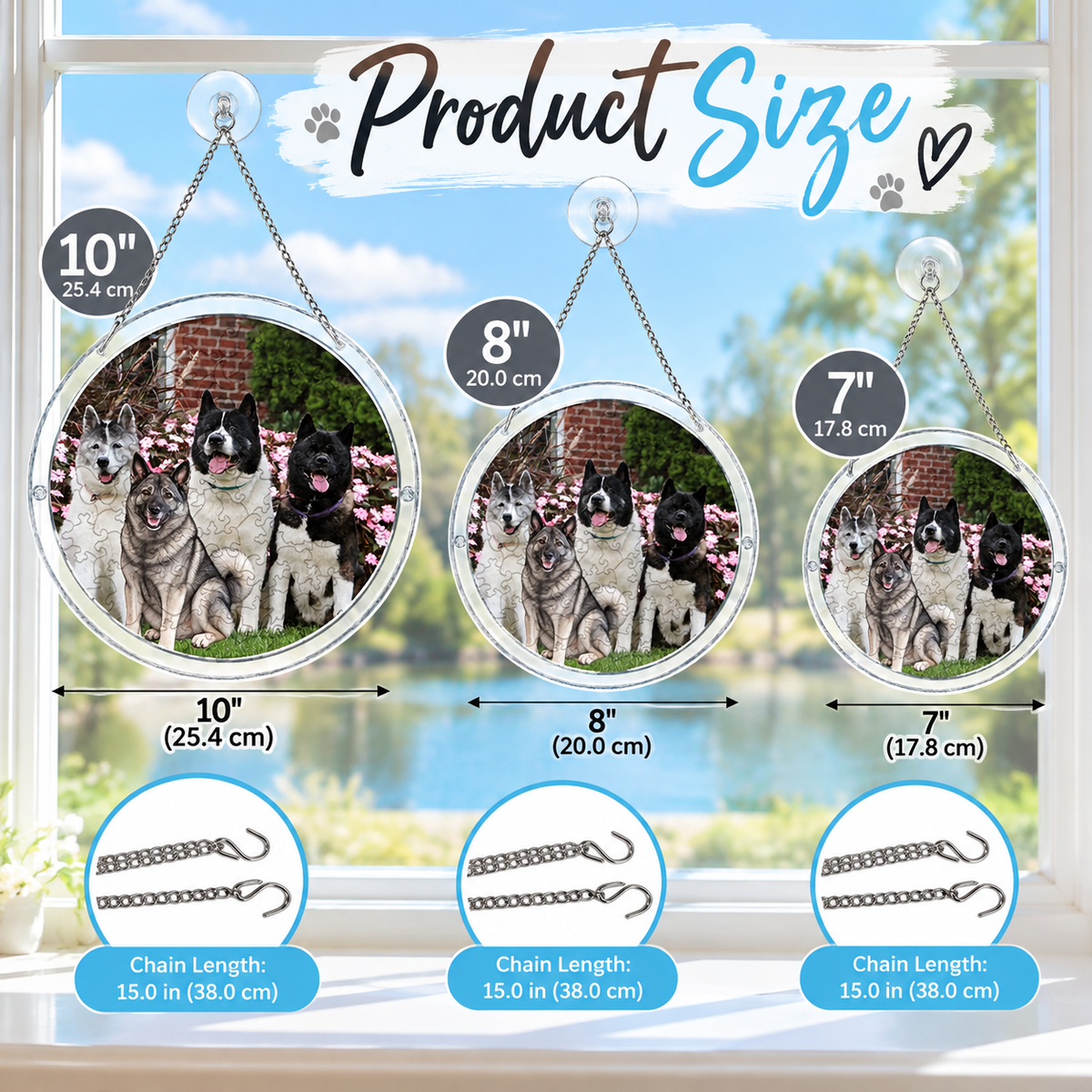 Acrylic Puzzle Suncatcher
