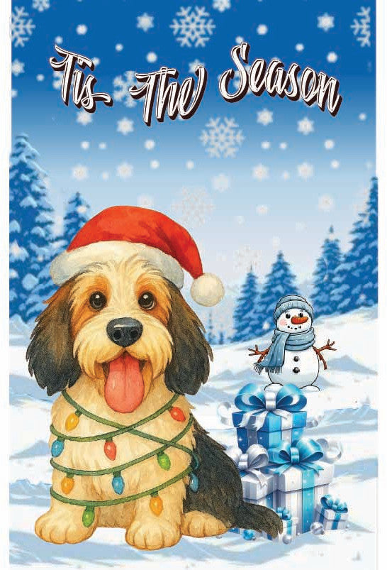 ’Tis The Season winter GBGV garden flag 12x18 in yard