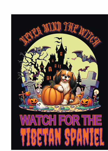 Halloween Non-Sporting Breed Garden Flags