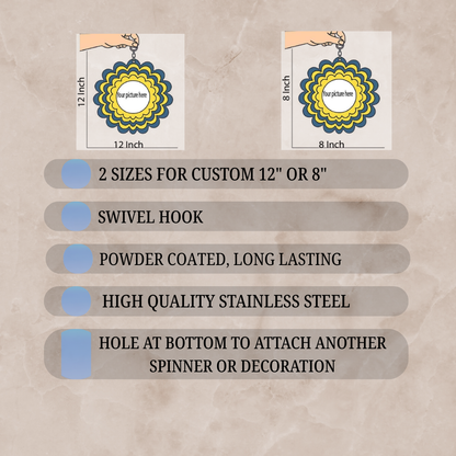 Custom Photo Wind Spinner