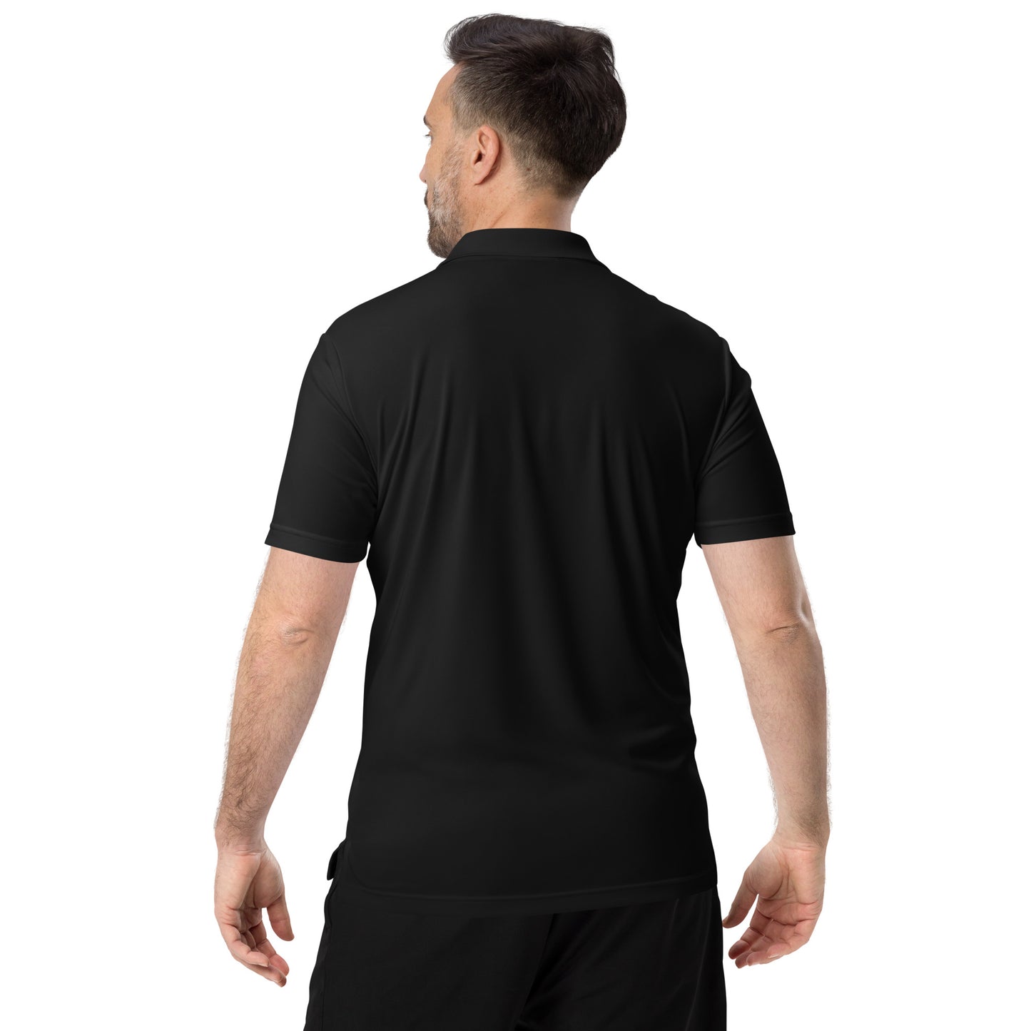 Paws and Purrs adidas performance polo shirt