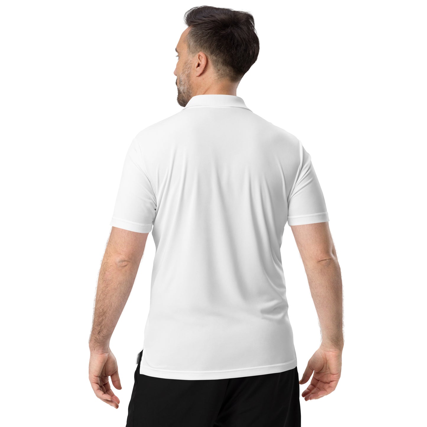 Paws and Purrs adidas performance polo shirt