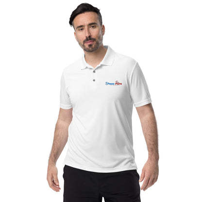 Paws and Purrs adidas performance polo shirt