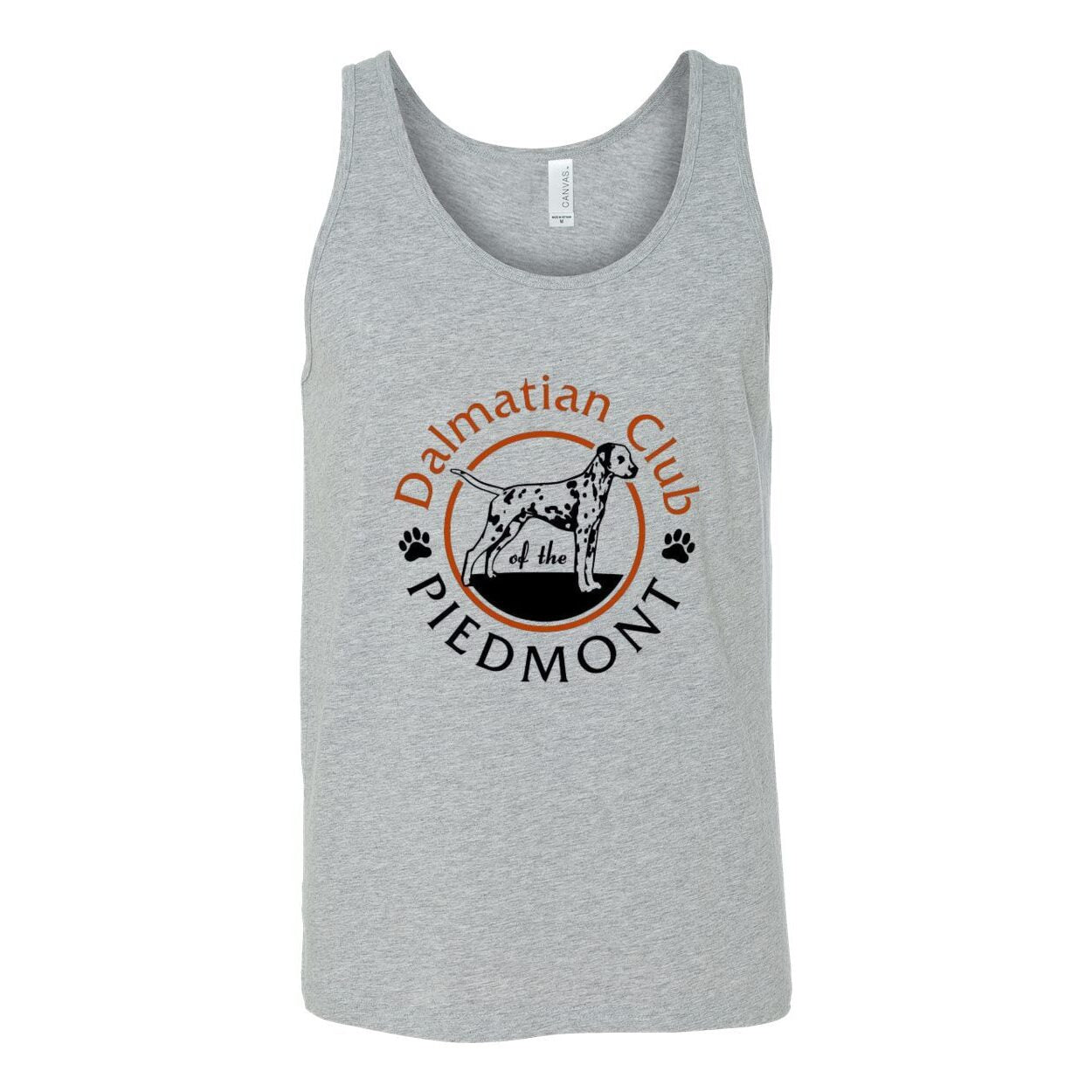 Dalmatian Club Unisex Jersey Tank Dark Letters