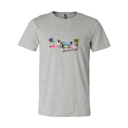 Summer Akita Rat T Unisex Short Sleeve Jersey Tee