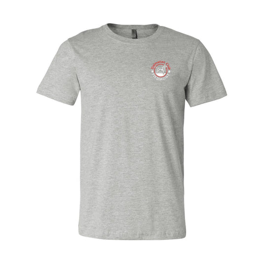 Dal Club Front Back Red White 3001 Unisex Short Sleeve Jersey Tee