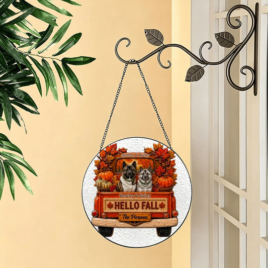 Stained Glass Suncatcher Window Hanging (Made in USA) baileybently2