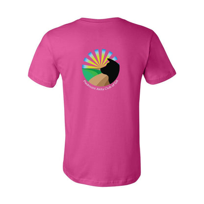 PAC of GA Logo Front/Back Unisex Short Sleeve Jersey Tee