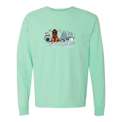 Leonberger Tis The Season Winter Long Sleeve T-Shirt