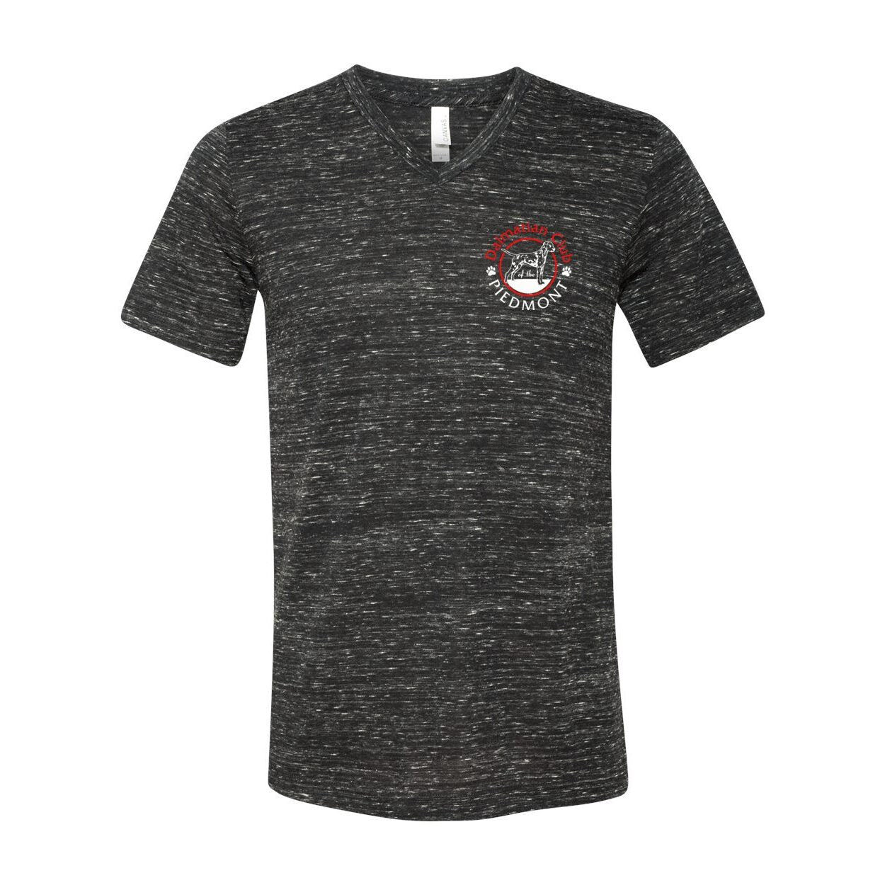 Dalmatian Club Unisex Short Sleeve V-Neck Jersey Tee