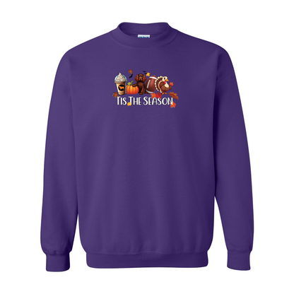 Sussex Tis The Season Fall Heavy Blend Crewneck Sweatshirt