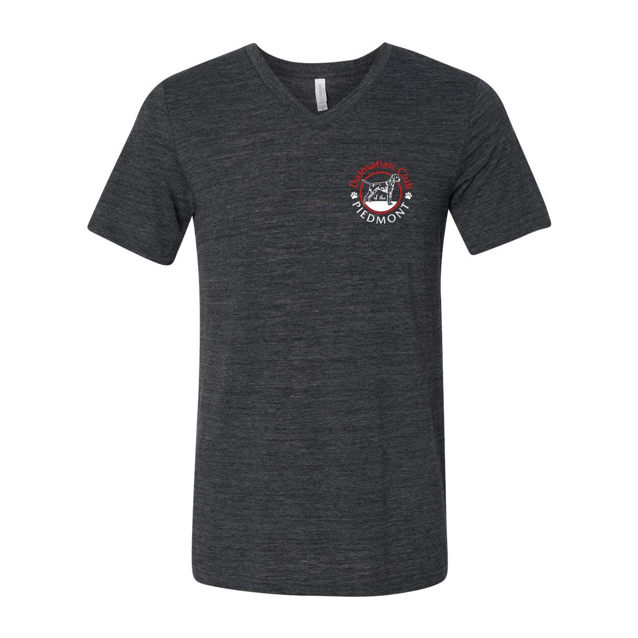 Dalmatian Club Unisex Short Sleeve V-Neck Jersey Tee