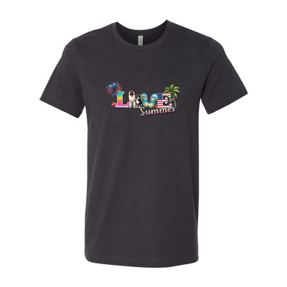 Summer Akita Rat T Unisex Short Sleeve Jersey Tee