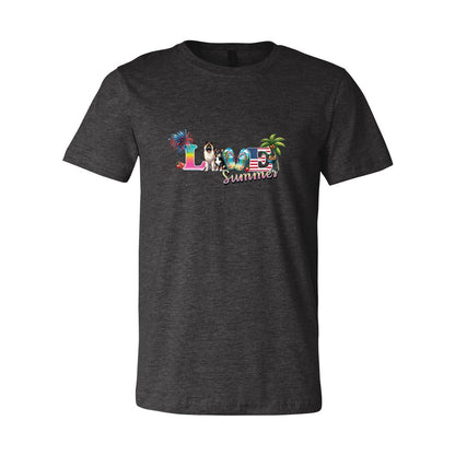 Summer Akita Rat T Unisex Short Sleeve Jersey Tee