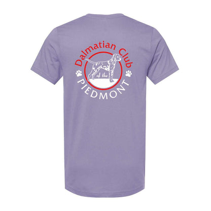 Dal Club Front Back Red White 3001 Unisex Short Sleeve Jersey Tee