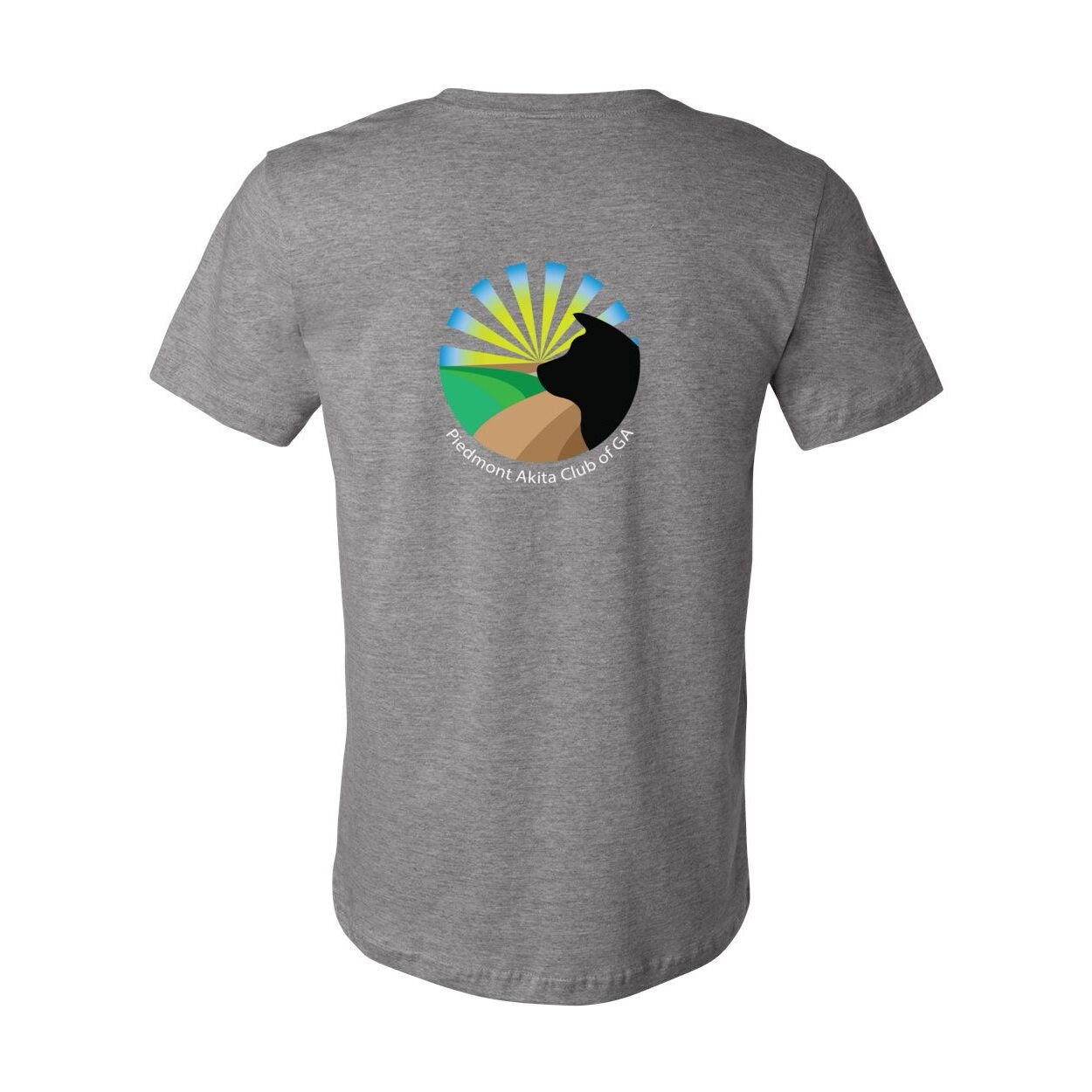 PAC of GA Logo Front/Back Unisex Short Sleeve Jersey Tee