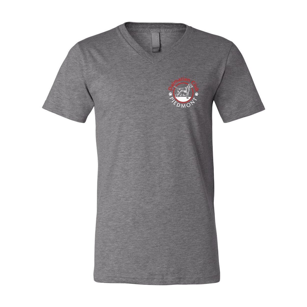 Dalmatian Club Unisex Short Sleeve V-Neck Jersey Tee
