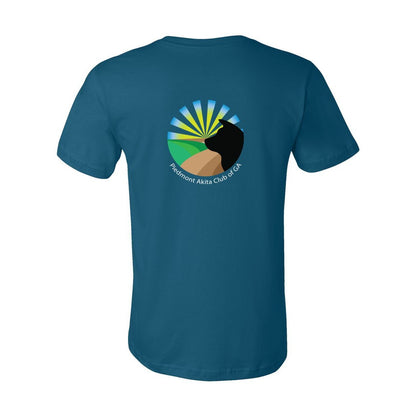 PAC of GA Logo Front/Back Unisex Short Sleeve Jersey Tee