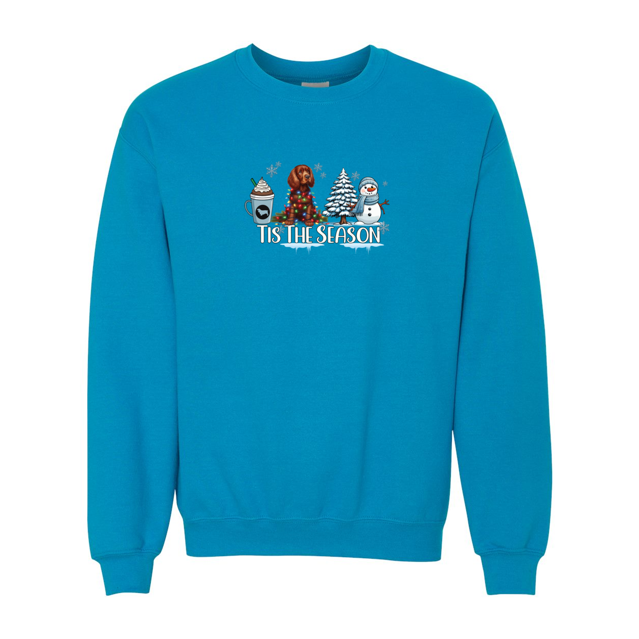 Sussex Tis The Season Winter Heavy Blend Crewneck Sweatshirt