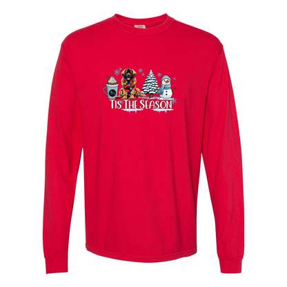 Leonberger Tis The Season Winter Long Sleeve T-Shirt