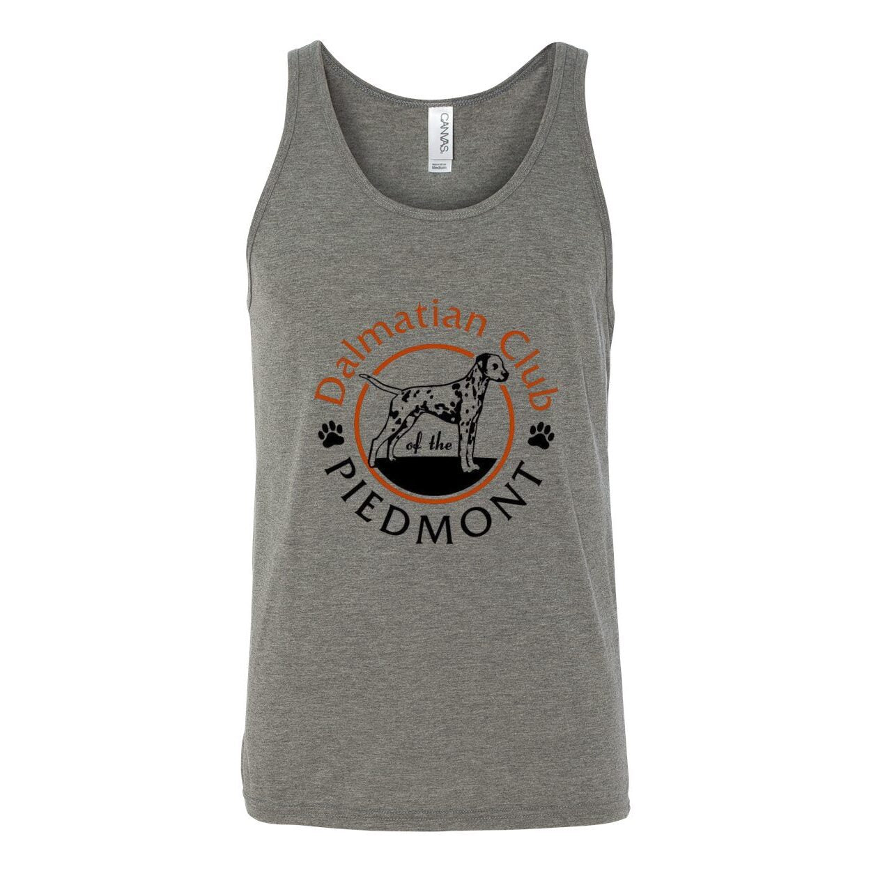 Dalmatian Club Unisex Jersey Tank Dark Letters