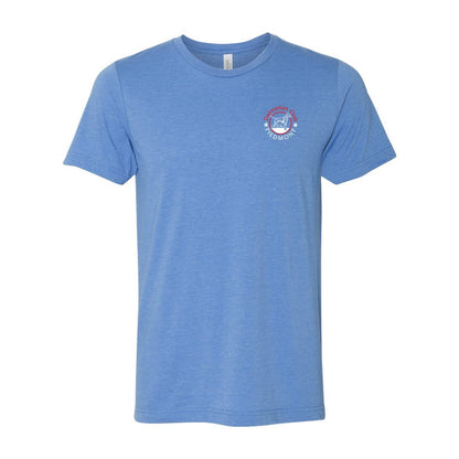 Dal Club Front Back Red White 3001 Unisex Short Sleeve Jersey Tee