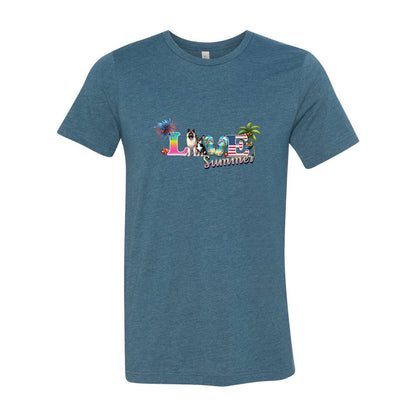 Summer Akita Rat T Unisex Short Sleeve Jersey Tee