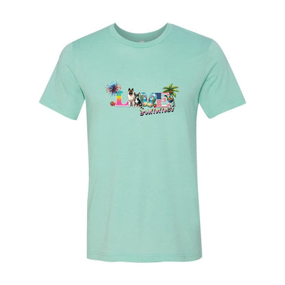 Summer Akita Rat T Unisex Short Sleeve Jersey Tee