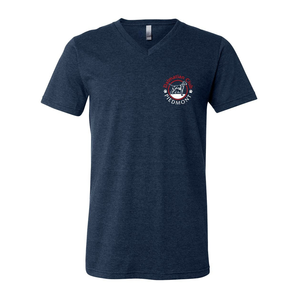 Dalmatian Club Unisex Short Sleeve V-Neck Jersey Tee