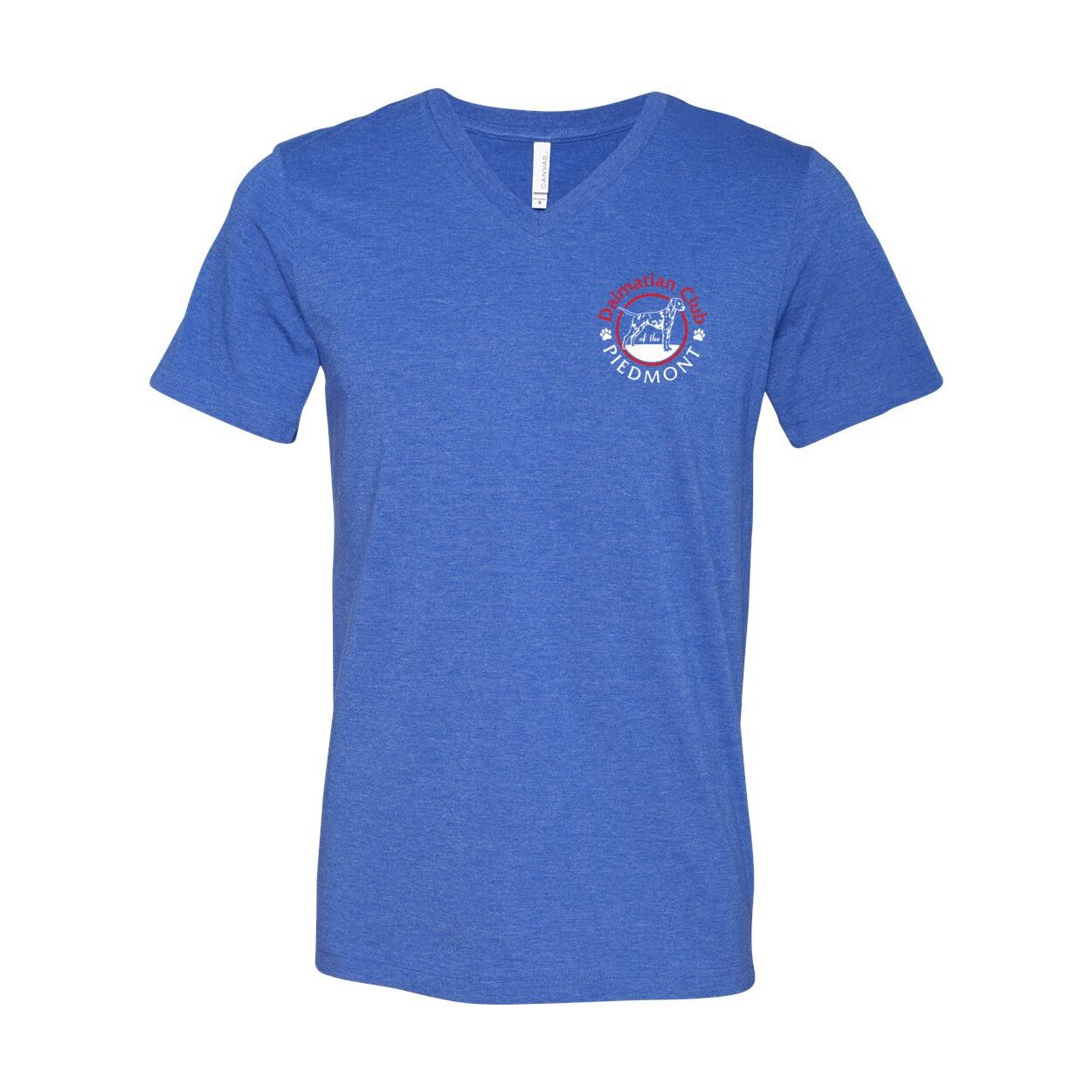 Dalmatian Club Unisex Short Sleeve V-Neck Jersey Tee