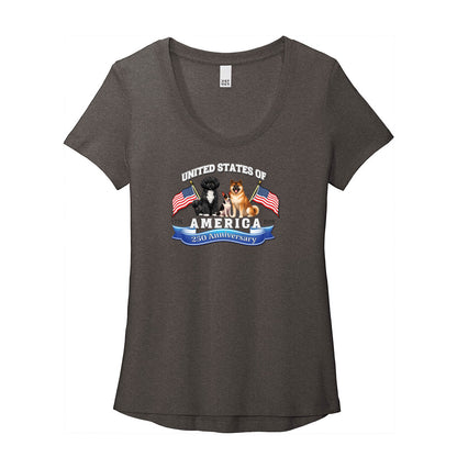 Tina 250 DT7501 District ® Women’s Flex Scoop Neck Tee